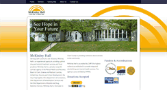 Desktop Screenshot of mckinleyhall.org