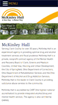 Mobile Screenshot of mckinleyhall.org